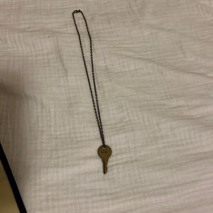Giving Key “hope” necklace